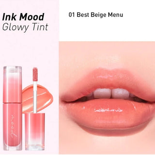 Peripera Ink Mood Glowy Tint #01 Best Beige Menu