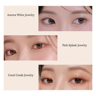 Milk Touch Fairy Jewel Eye Glitter #02 Pink Splash Jewelry