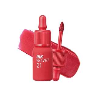 Peripera Ink The Velvet #21 Vitality Coral Red