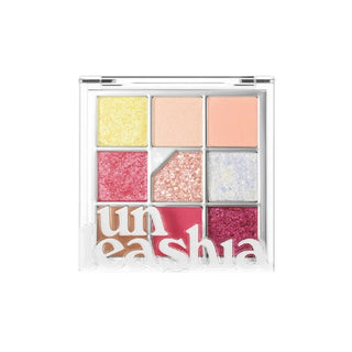 Unleashia Glitterpedia Eye Palette No.7 All Of Peach Ade