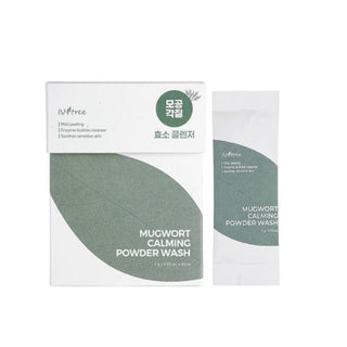 Isntree Mugwort Calming Powder Wash 25g