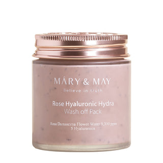 Mary &amp; May Rose Hyaluronic Hydra Wash off Pack 125g