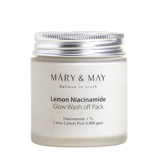 Mary &amp; May Lemon Niacinamide Glow Wash off Pack 125g