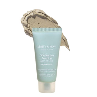 Mary &amp; May CICA TeaTree Soothing Wash off Pack 30g