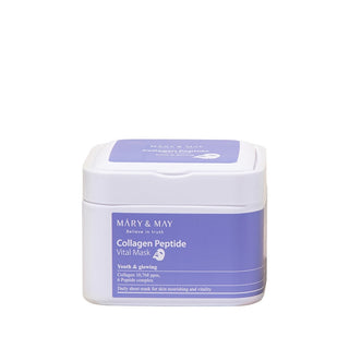Mary &amp; May Collagen Peptide Vital Mask 30 pcs