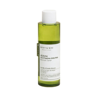 Mary &amp; May Vegan CICA Tea Tree AHA PHA Toner 200ml